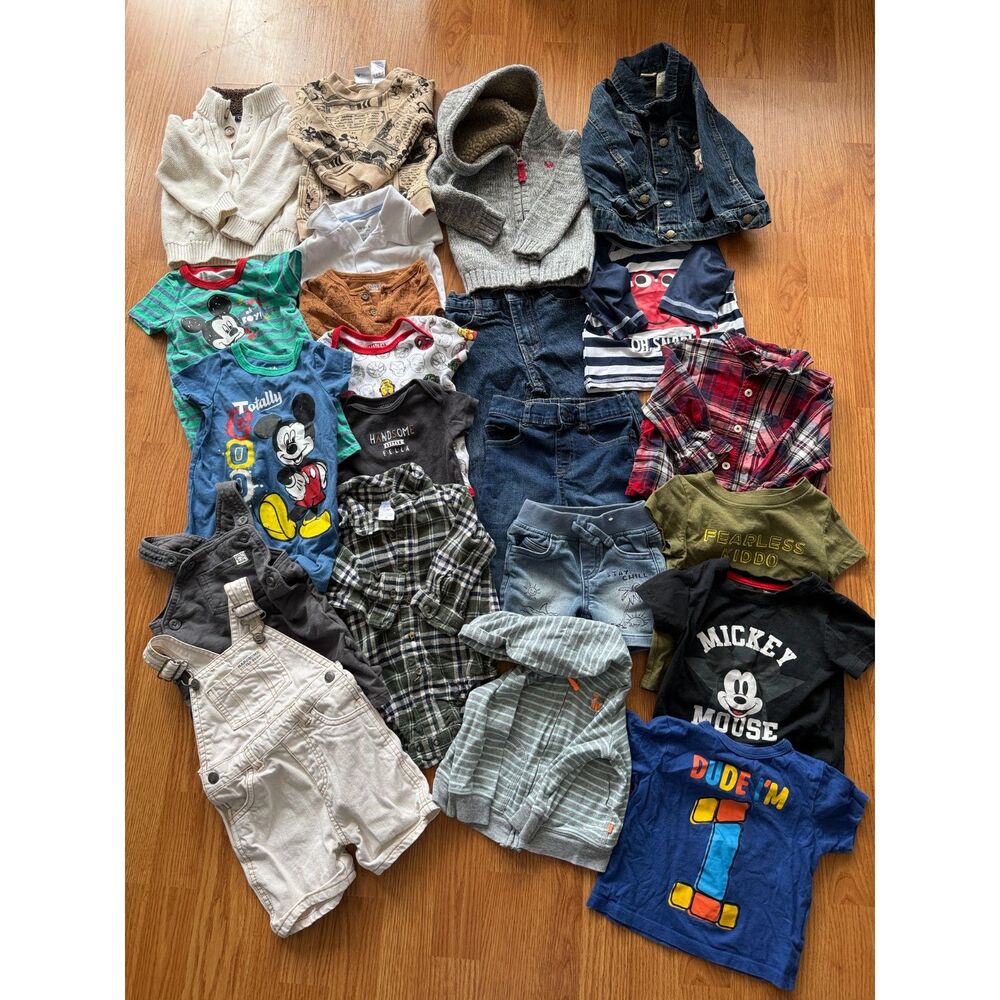 Baby Boy Clothing Bundle Lot of Size 12 Months